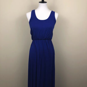 Blue Maxi Dress in Size Medium